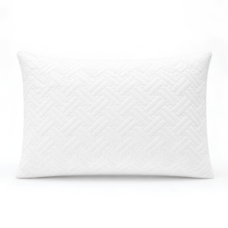 Oreiller Mémoire de Forme ergonomique blanc pour un sommeil confortable