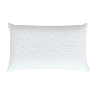 Oreiller mémoire de forme Pro H19 blanc en mousse à mémoire de forme